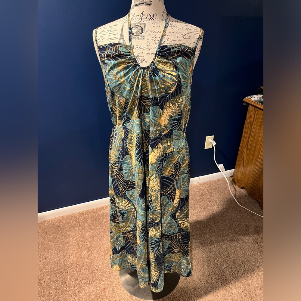 SHEIN curve vacation maxi dress